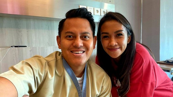 Melanie Putria dan Aldico Sapardan. (Instagram)-1641348592