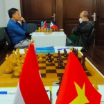 Aditya Bagus Arfan (kiri) vs  Nguyen Phuoc Tam. Foto: Kristianus Liem-1653802632