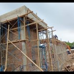 Pompa Patra, Duri Kepa, Kebon Jeruk, Jakarta Barat sedang dalam progres pembangunan, Rabu (3/1/2024). ANTARA/Risky Syukur)l-1704280008