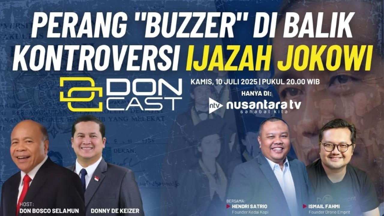 Program DonCast di Nusantara TV