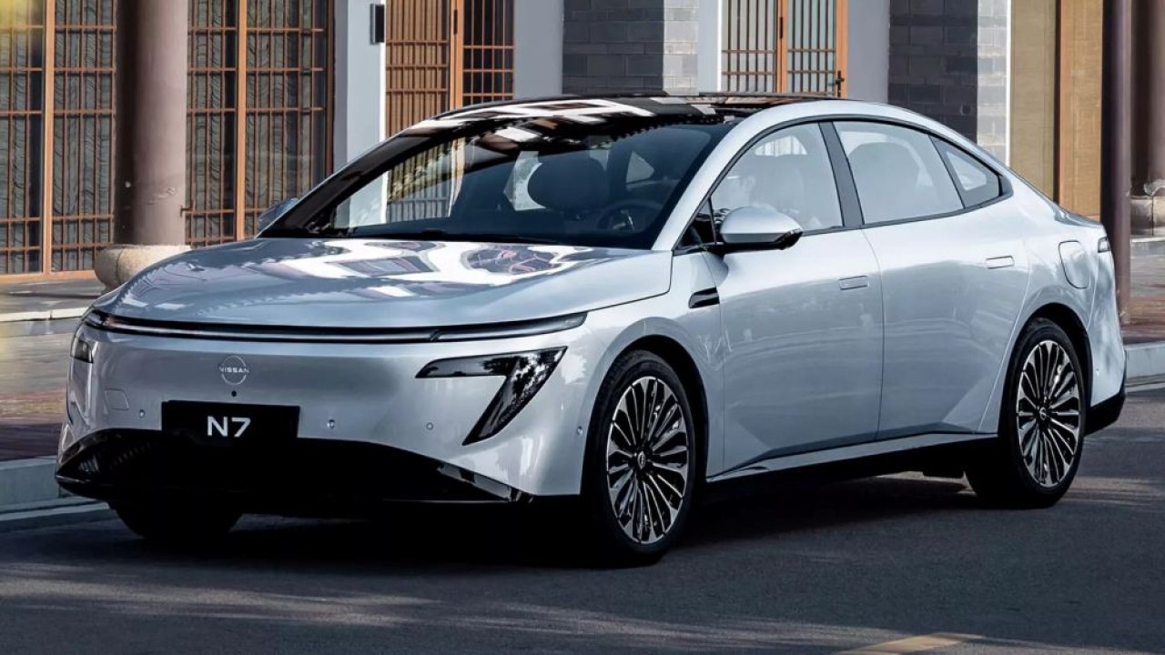 Mobil listrik Nissan N7. (Foto: Istimewa via Carscoops)
