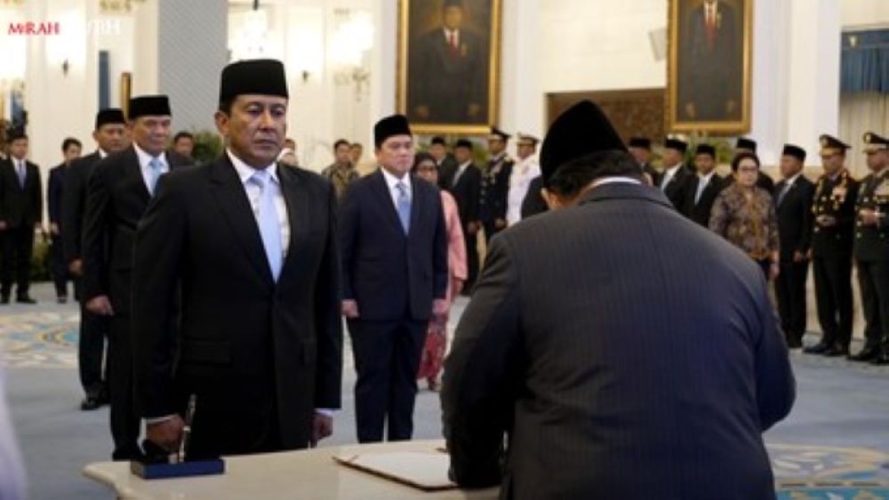Jenderal Polisi (purn) Ahmad Dofiri dilantik jadi Penasihat Khusus Presiden untuk Reformasi Kepolisian