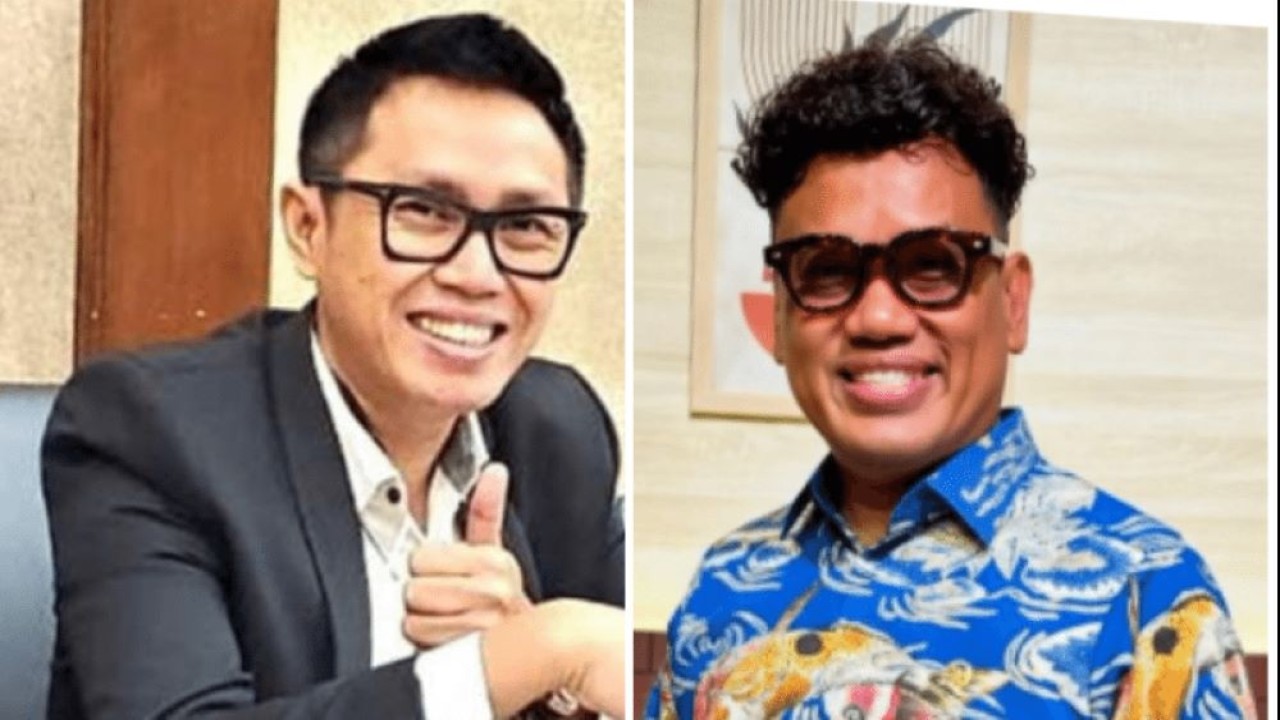 Eko Hendro Purnomo alias Eko Patrio dan Surya Utama atau Uya Kuya/ist