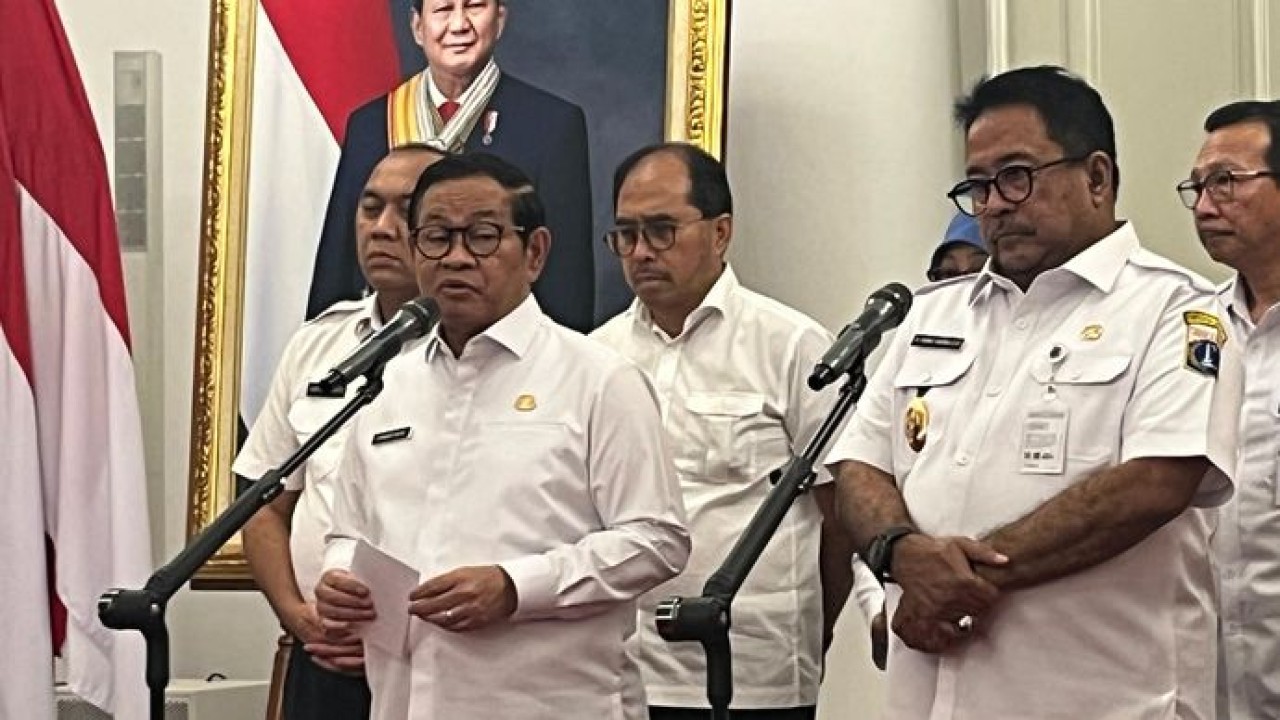 Pramono Anung (Ntvnews.id/Adiansyah)