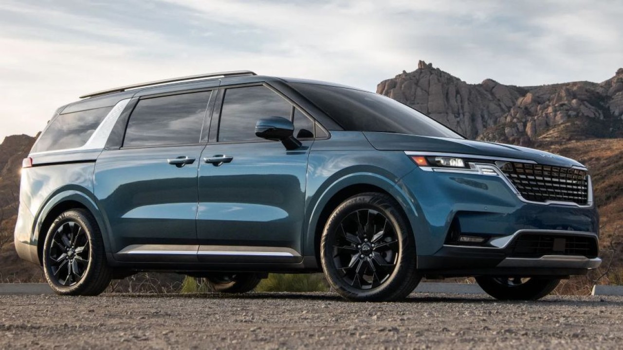 Kia Carnival 2022. (Foto: Istimewa via Carscoops)