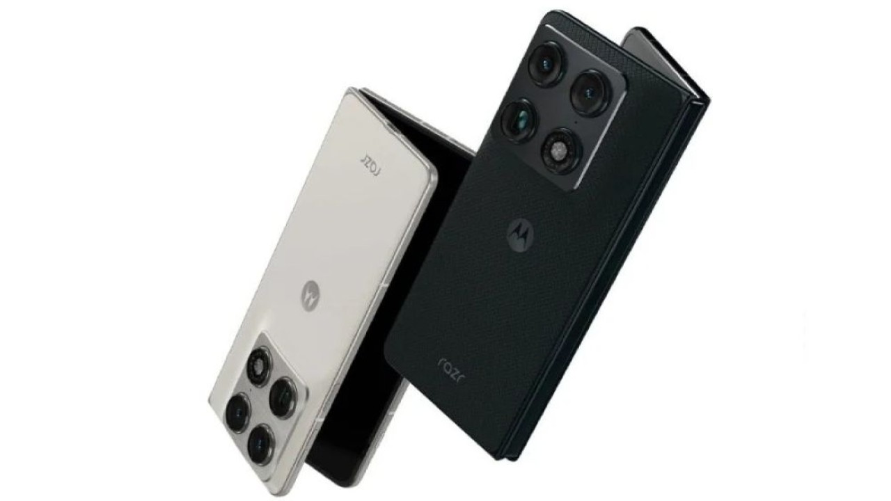 Desain Motorola Razr Fold. (Foto: Istimewa via Gizmochina)