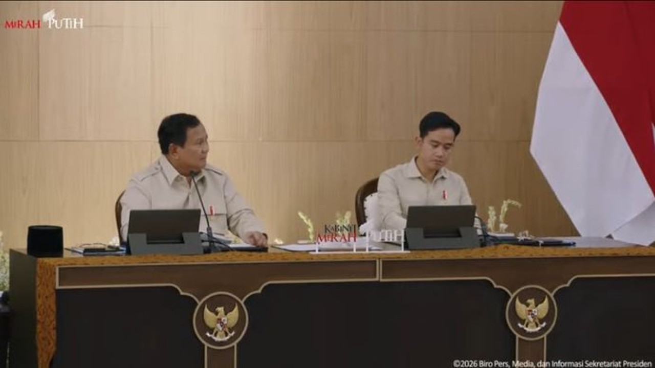 Prabowo Subianto di Hambalang (Istimewa)