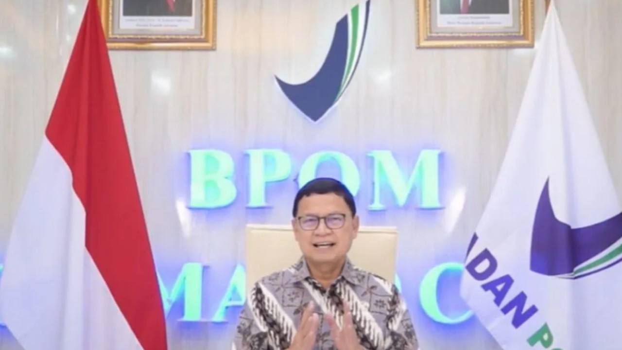 Kepala BPOM Taruna Ikrar. ANTARA/HO-Humas BPOM RI (Antara)