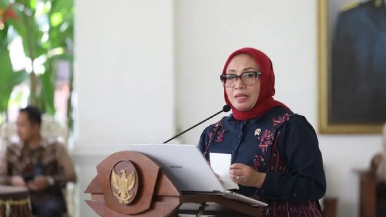 Menteri Pemberdayaan Perempuan dan Perlindungan Anak (PPPA) Arifah Fauzi. ANTARA/HO-Kementerian PPPA (Antara)