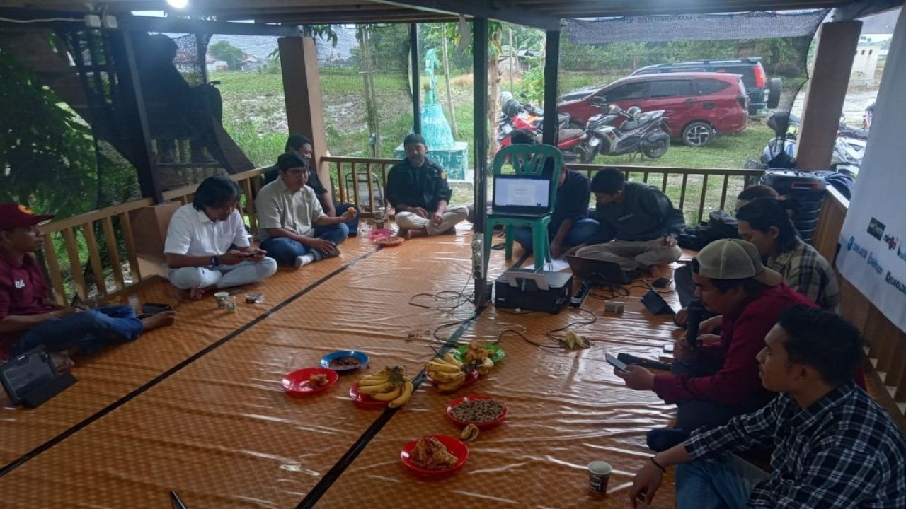 Asosiasi Media Siber Indonesia (AMSI) Wilayah Gorontalo menggelar diskusi terkait Hak cipta karya visual dan konten jurnalistik. (Foto: Dok/Istimewa)