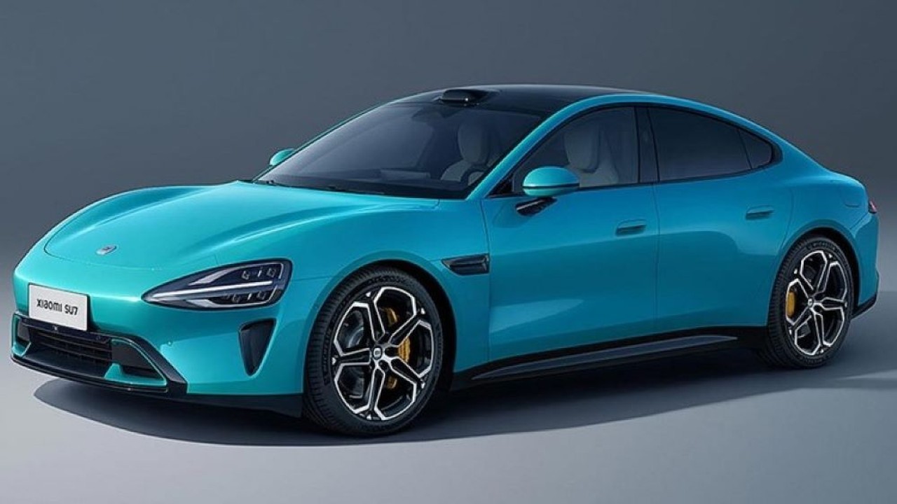 Mobil Listrik China Xiaomi SU7. (Foto: Istimewa via ArenaEV)