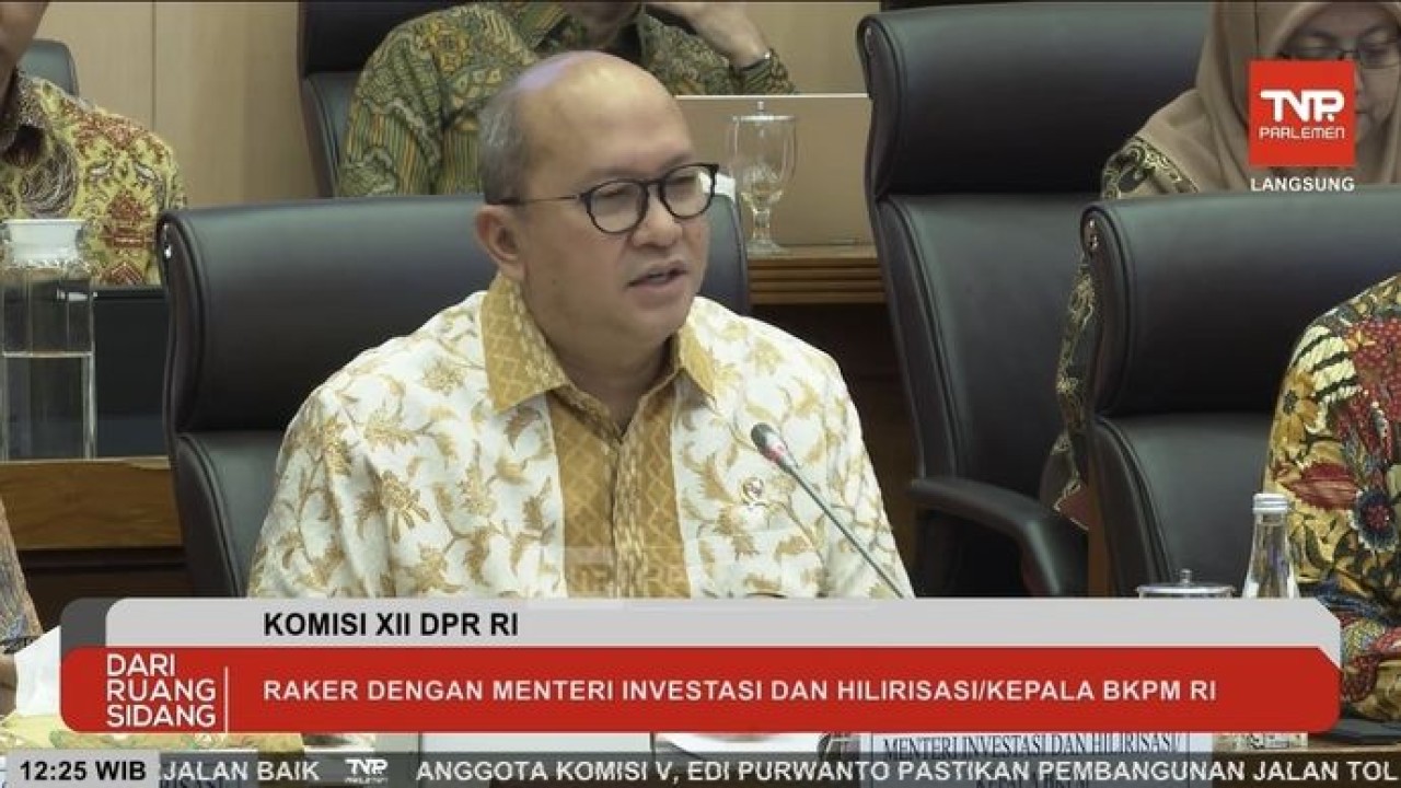 Menteri Investasi dan Hilirisasi Rosan Roeslani menyampaikan bahwa sejumlah investor. (Bakom)