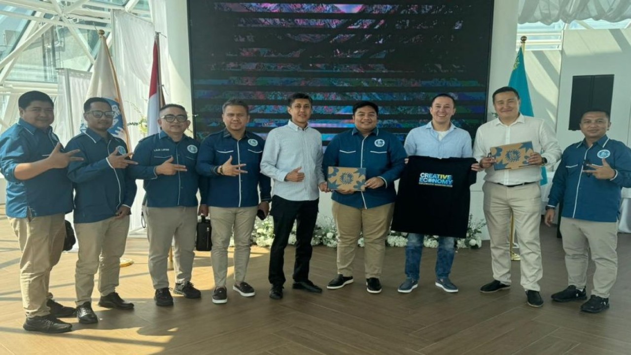 Ketua Umum DPP Gekrafs, Kawendra Lukistian, mengatakan kehadiran Gekrafs di Kazakstan menjadi langkah penting untuk membangun konektivitas antara pelaku ekonomi kreatif Indonesia dengan jejaring internasional. (Foto: Dok/Istimewa)