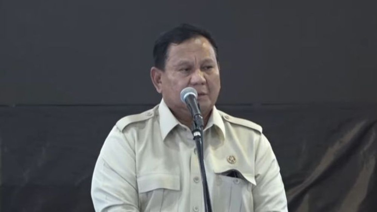 Presiden Prabowo Subianto menyambangi Sekolah Rakyat Menengah Pertama (SRMP) 17 Tabanan, Bali, Minggu, 7 Juni 2026. (Foto: Tangkapan layer)