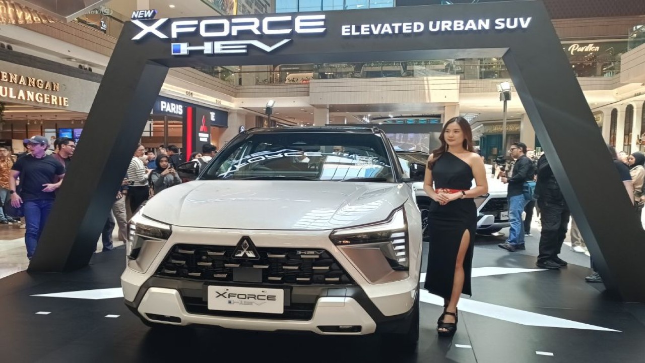 PT Mitsubishi Motors Krama Yudha Sales Indonesia (MMKSI) resmi meluncurkan Mitsubishi New Xforce di Indonesia pada Kamis (16/7/2026). (Foto: Adiantoro/NTV)