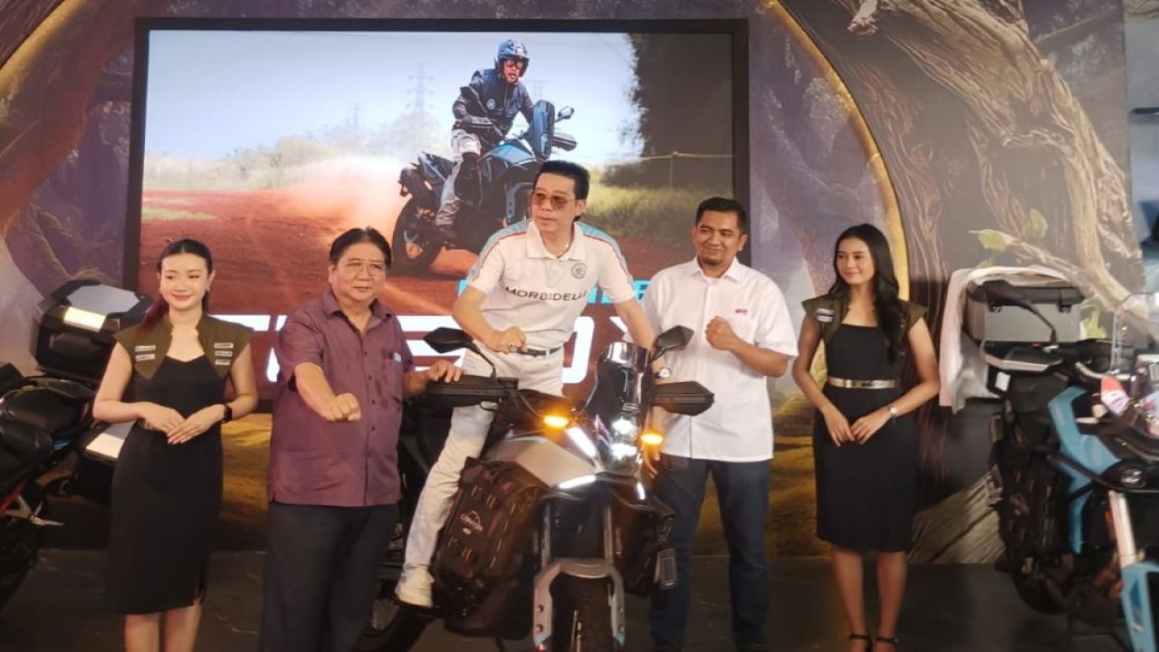 PT Benelli Motor Indonesia (BMI) kembali memperkuat portofolio produk motor adventure dengan meluncurkan Morbidelli T250X pada ajang Jakarta Fair Kemayoran (JFK) 2026 pada Rabu (1/7/2026). (Foto: Dok/Istimewa)
