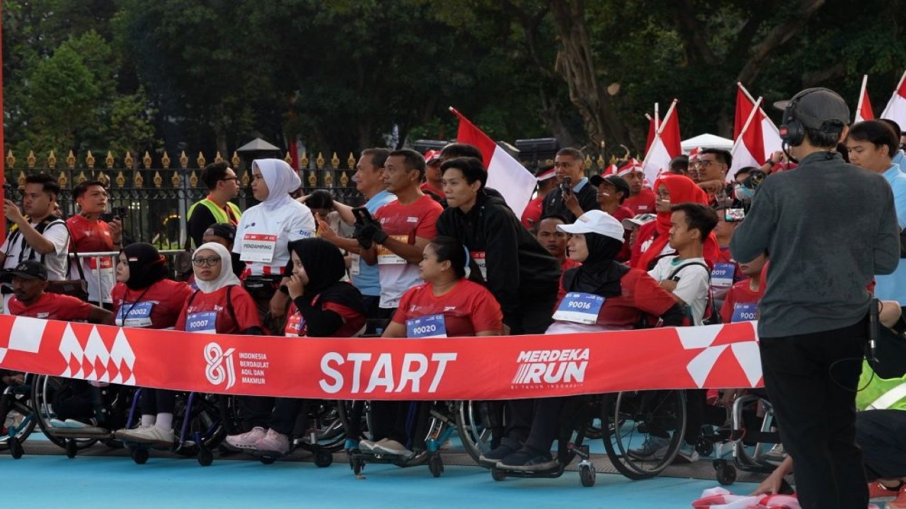 Merdeka Run 2026 digelar oleh Sekretariat Negara RI dan Kementerian Pemuda dan Olahraga (Kemenpora) RI sebagai bagian dari rangkaian acara HUT ke-81 Kemerdekaan Indonesia. (Foto: Dok/Istimewa/Bakom RI)