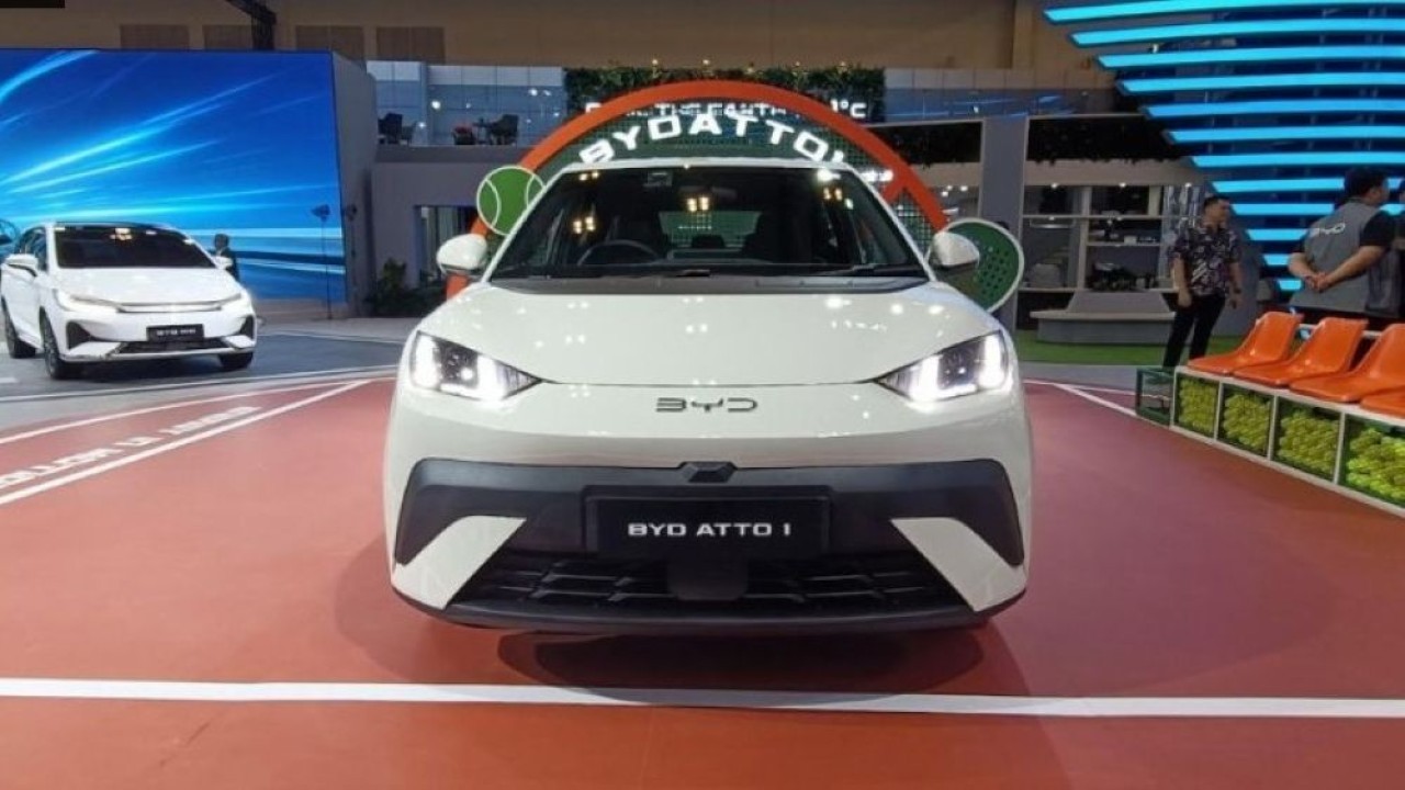 Ilustrasi. Mobil listrik BYD Atto 1. (Foto: Adiantoro/NTV)