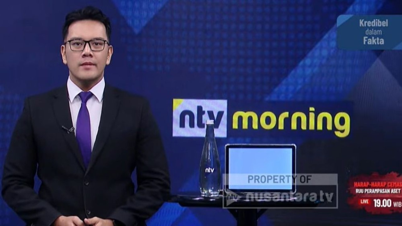 Program "NTV Morning" tayang di Nusantara TV pada Senin-Jumat pukul 06.30 WIB.
