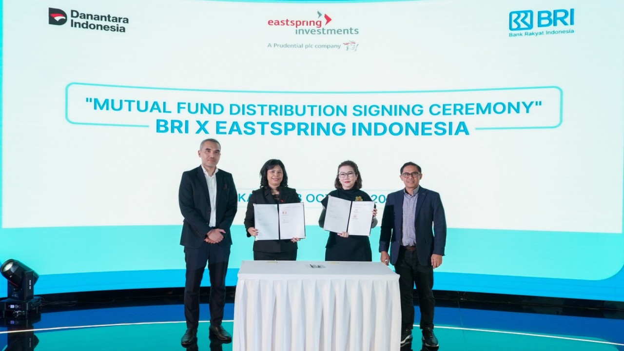 PT Bank Rakyat Indonesia (Persero) Tbk atau BRI bersama PT Eastspring Investments Indonesia resmi menghadirkan tiga produk reksa dana baru pada 8 Oktober 2026. (Foto: Dok/Istimewa)