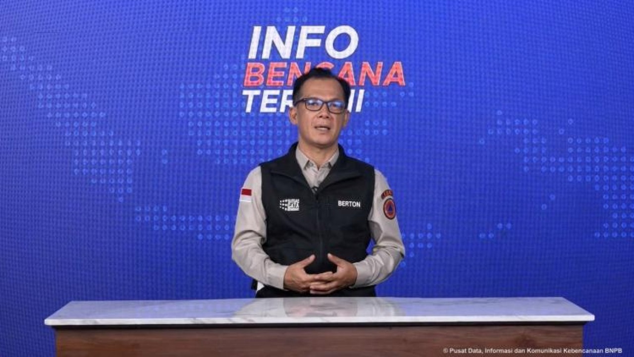 Plt. Kepala Pusat Data, Informasi, dan Komunikasi Kebencanaan BNPB, Berton Panjaitan