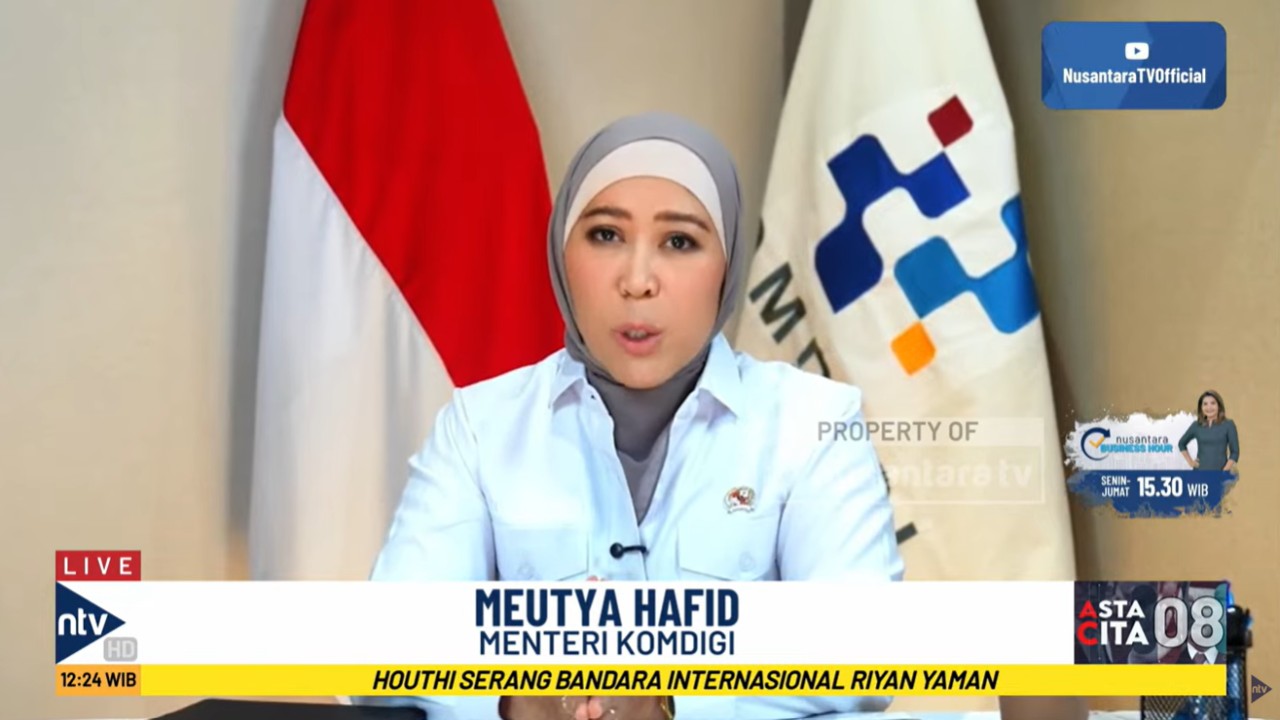 Menteri Komunikasi dan Digital Indonesia (Komdigi) Meutya Hafid Ansyah membantah kementeriannya batasi konten tentang kebakaran hutan dan lahan (Karhutla) di media sosial.